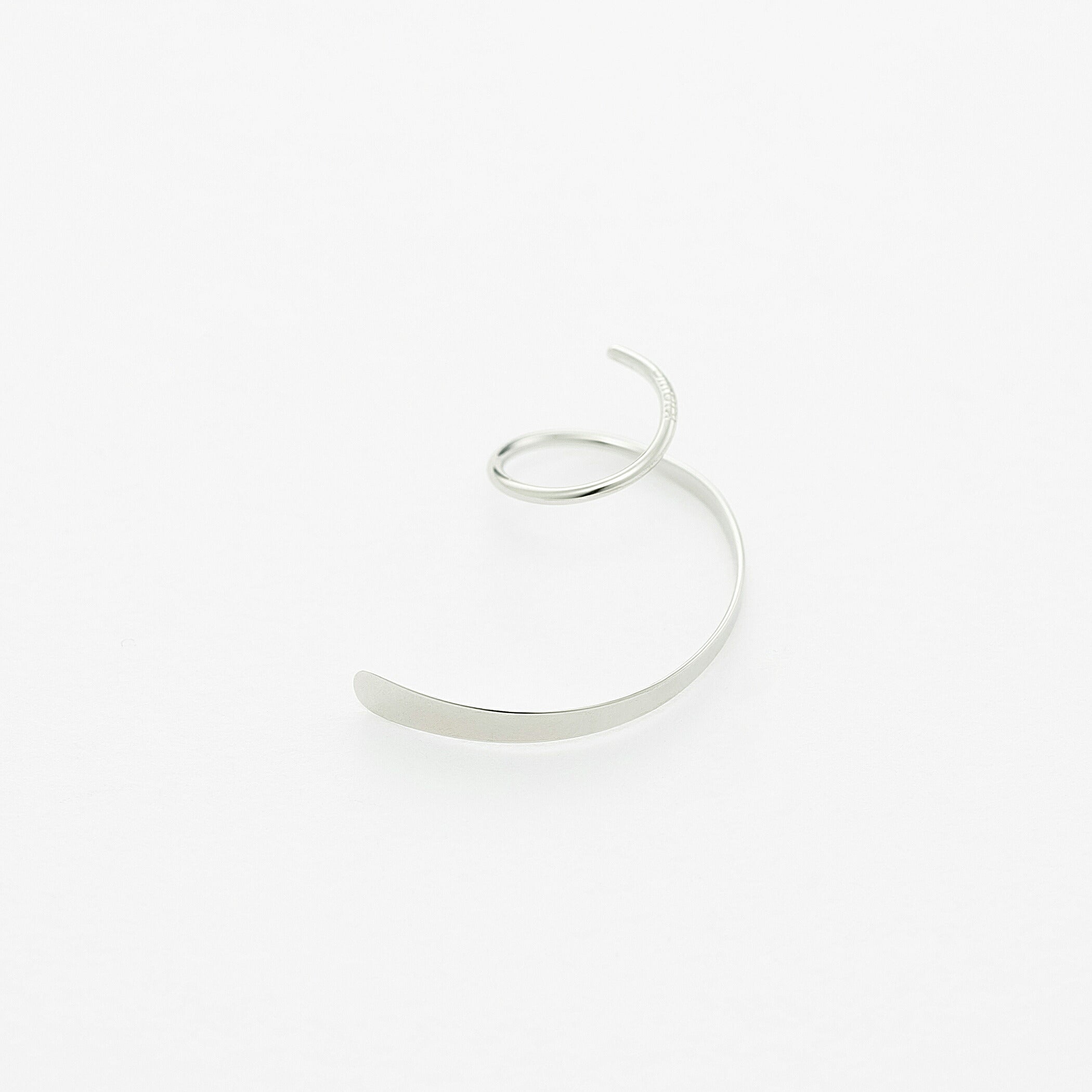 WEB限定】K10 ホワイトゴールド フープ ピアス – Milluflora | ミル