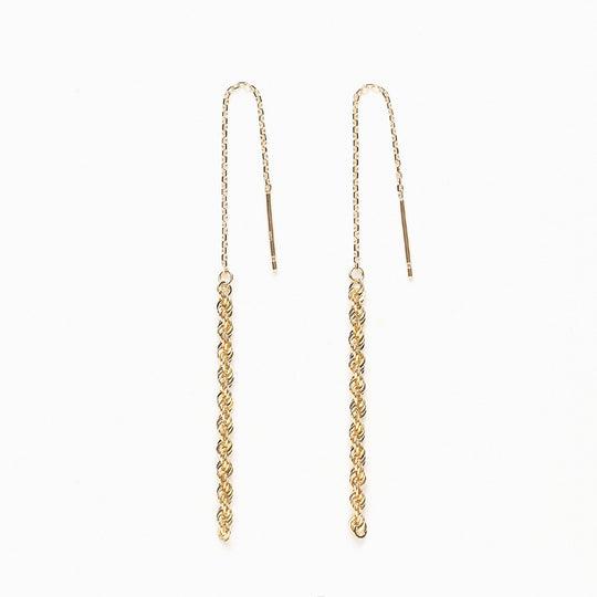 【WEB限定】K10 イエローゴールド アメリカン ピアス