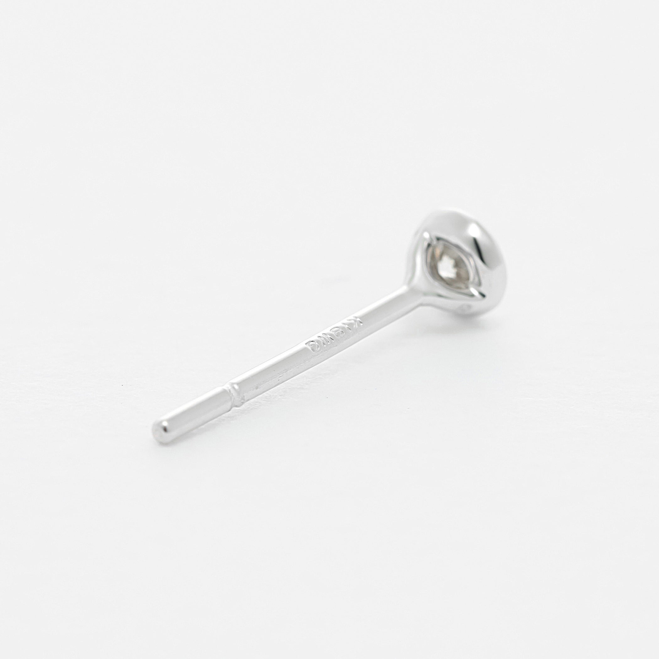 WEB限定】K18 ホワイトゴールド ダイヤモンド ピアス
