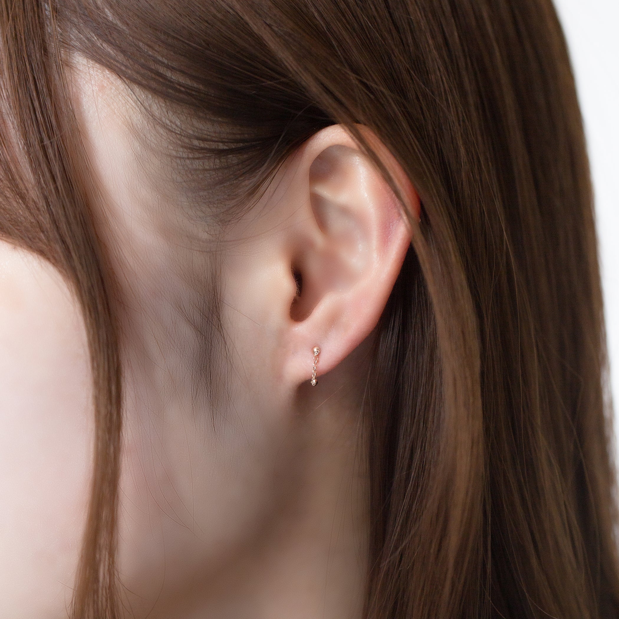 ダイヤモンド ピアス ピンクゴールド K10 K10 ピンクゴールド ダイヤモンド ピアス – Milluflora | ミル