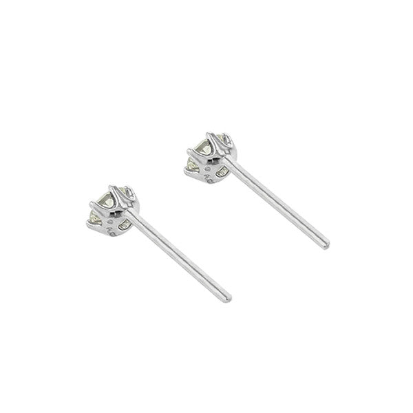 プラチナ ダイヤモンド ピアス（0.2ct）