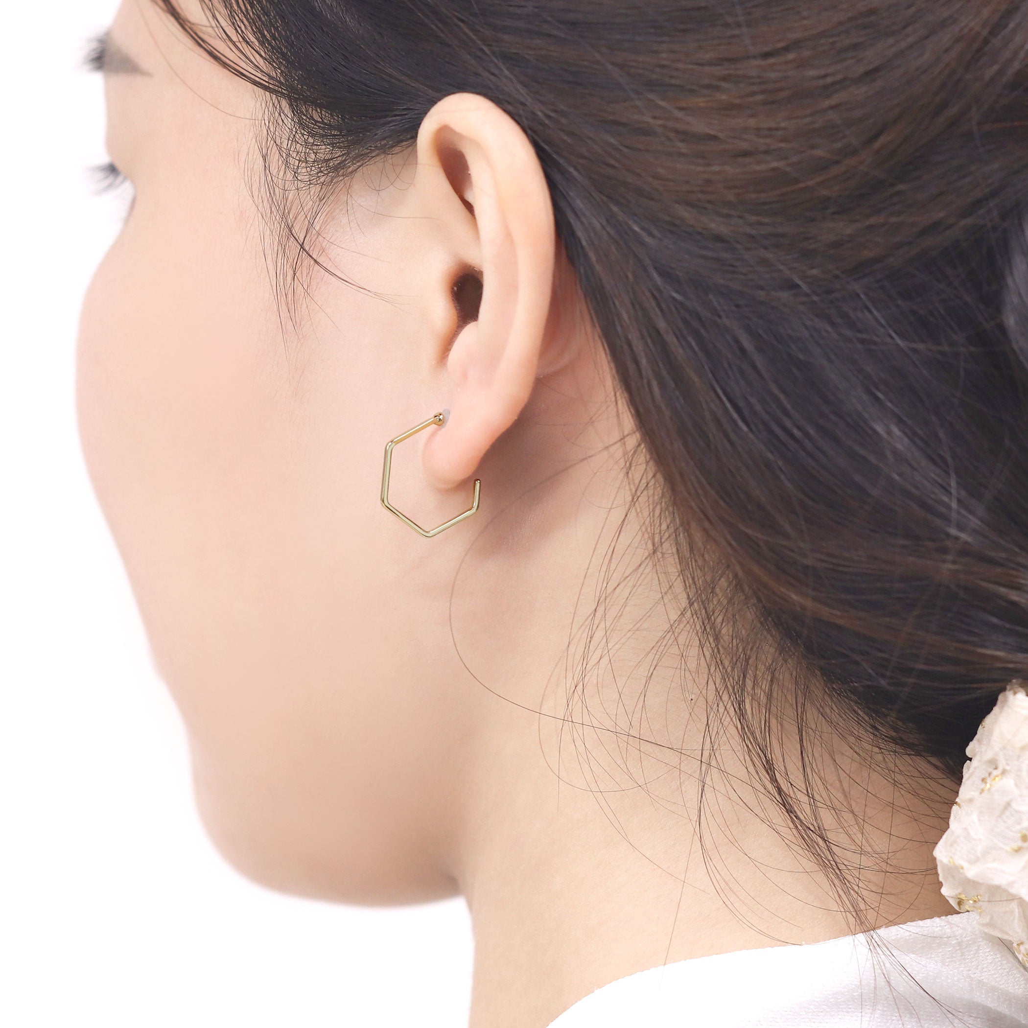 真鍮 チタンポスト ピアス – Milluflora | ミルフローラ – 公式
