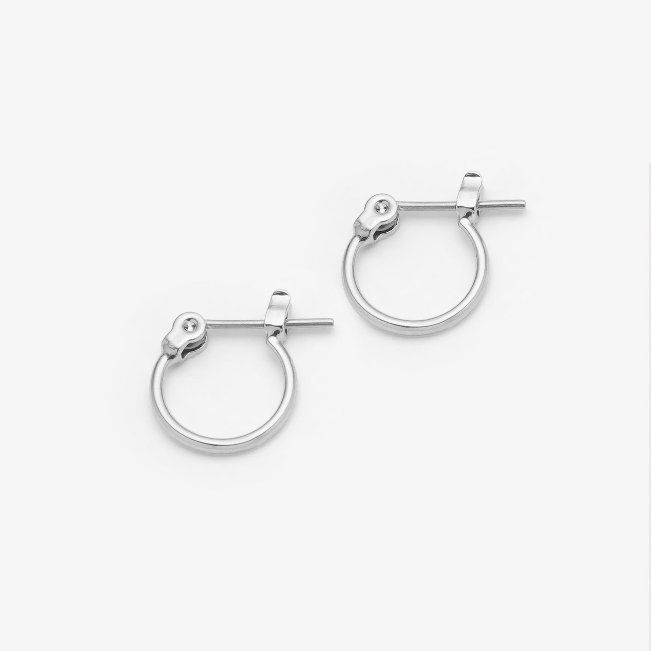 フープ ピアス（ポスト チタン）（10mm） – Milluflora | ミルフローラ