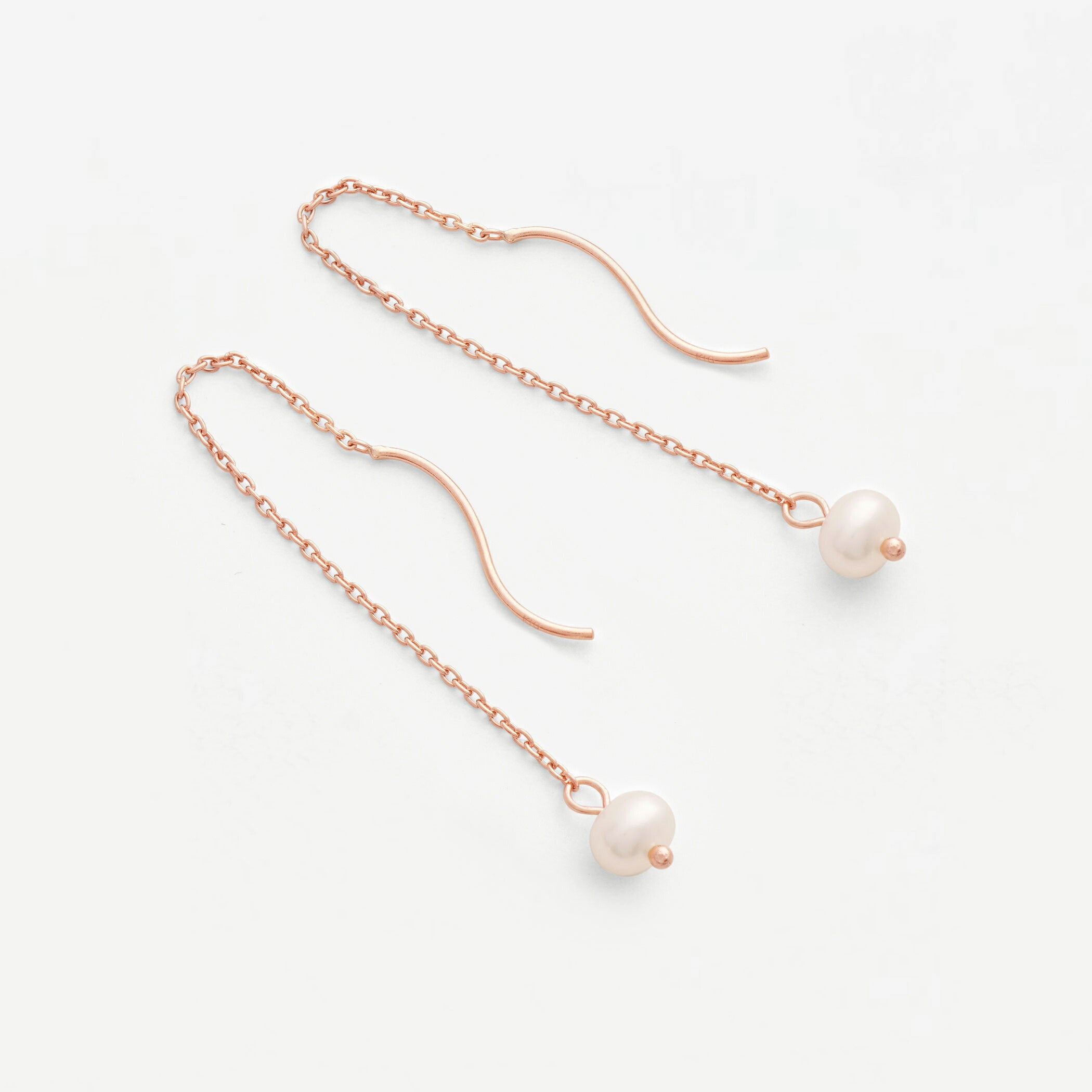 【WEB限定】6月誕生石 K10 ピンクゴールド 淡水パール アメリカン ピアス