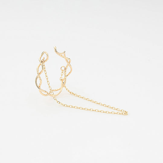 【WEB限定】K10 イエローゴールド イヤーカフ