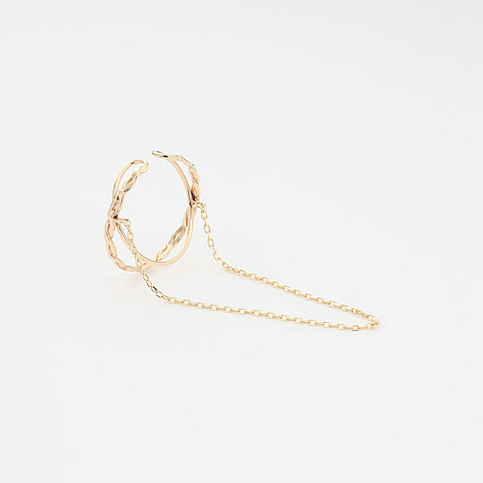 【WEB限定】K10 イエローゴールド イヤーカフ