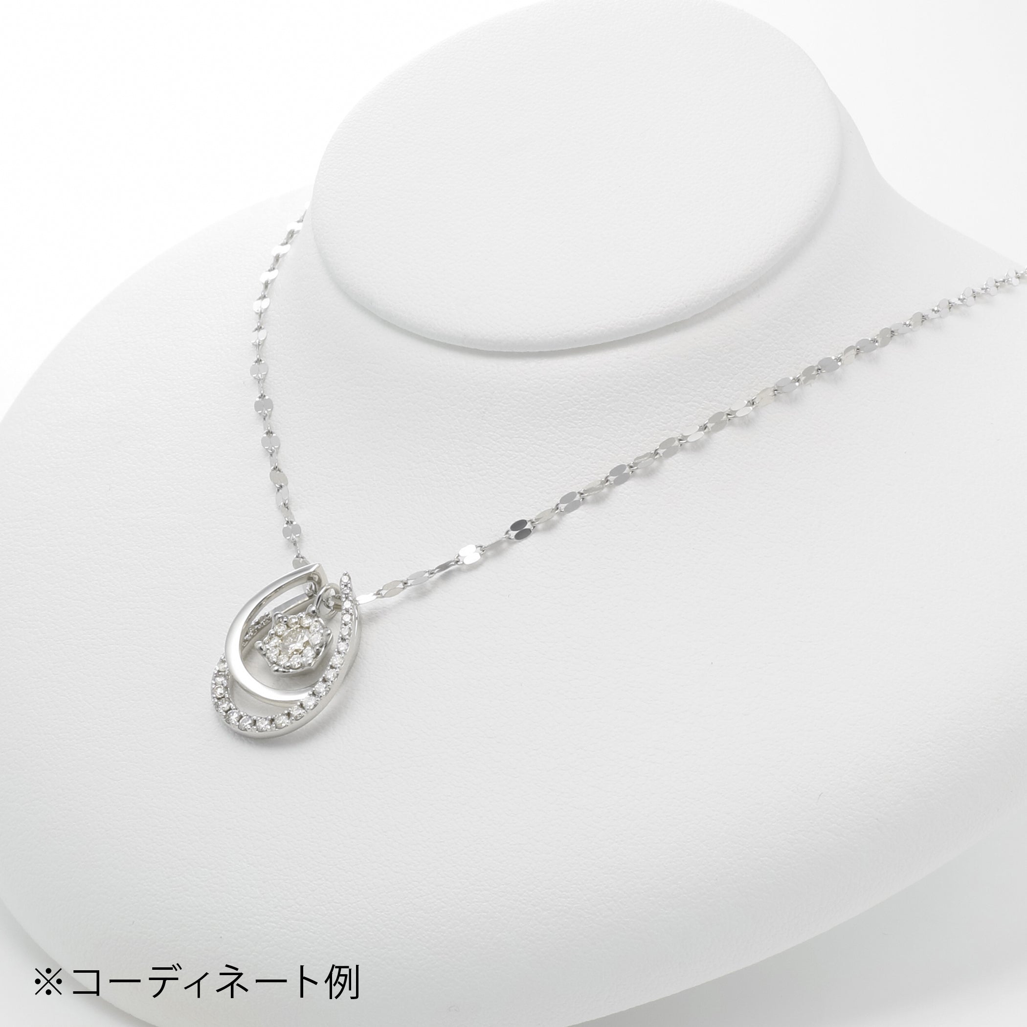 プラチナ ダイヤモンド ネックレスチャーム（トータル0.25ct） – Milluflora | ミルフローラ – 公式通販サイト