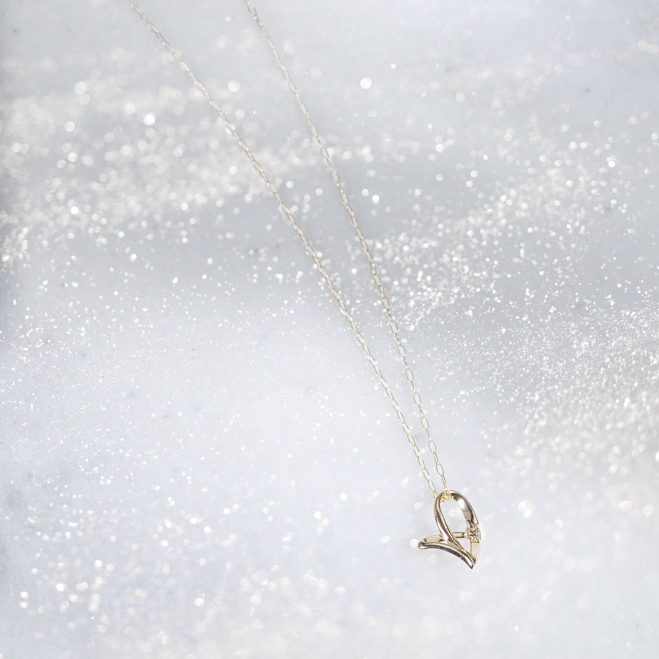 WEB限定】K10 イエローゴールド ダイヤモンド ネックレス – Milluflora