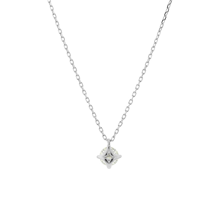 プラチナ ダイヤモンド ネックレス（0.25ct）