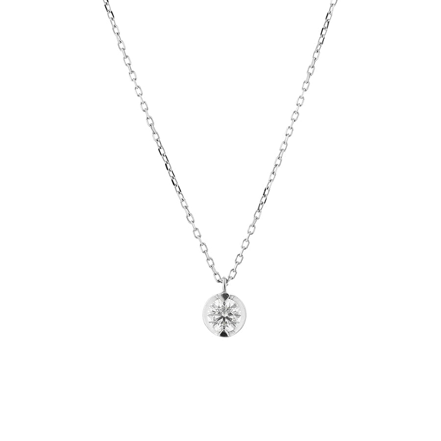 プラチナダイアモンドネックレス プラチナ ダイヤモンド ネックレス（0.2ct） – Milluflora | ミル