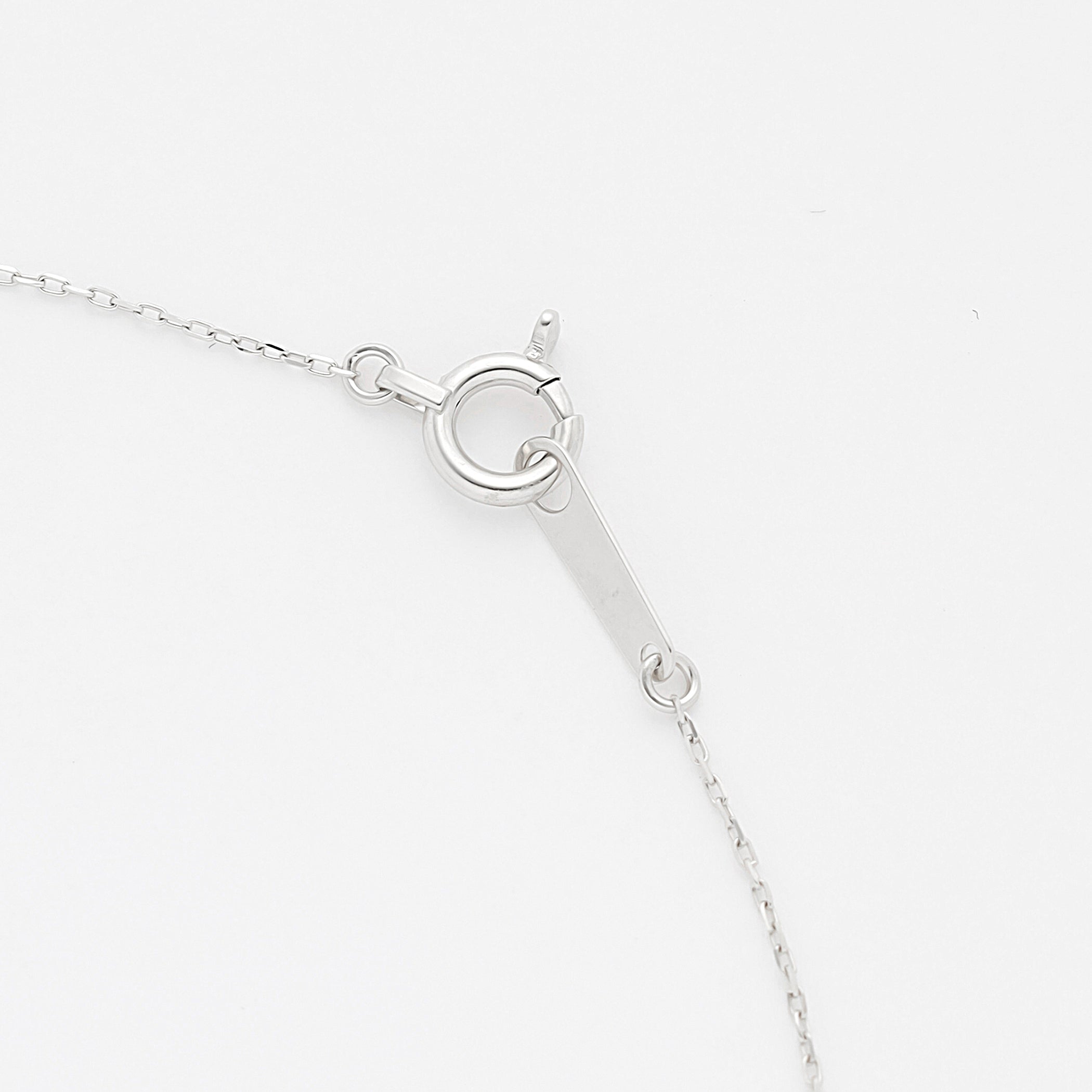 Milluflora K10 ホワイトゴールド あこや真珠 ネックレス 6月誕生石 K10 ピンクゴールド あこや真珠 ネックレス