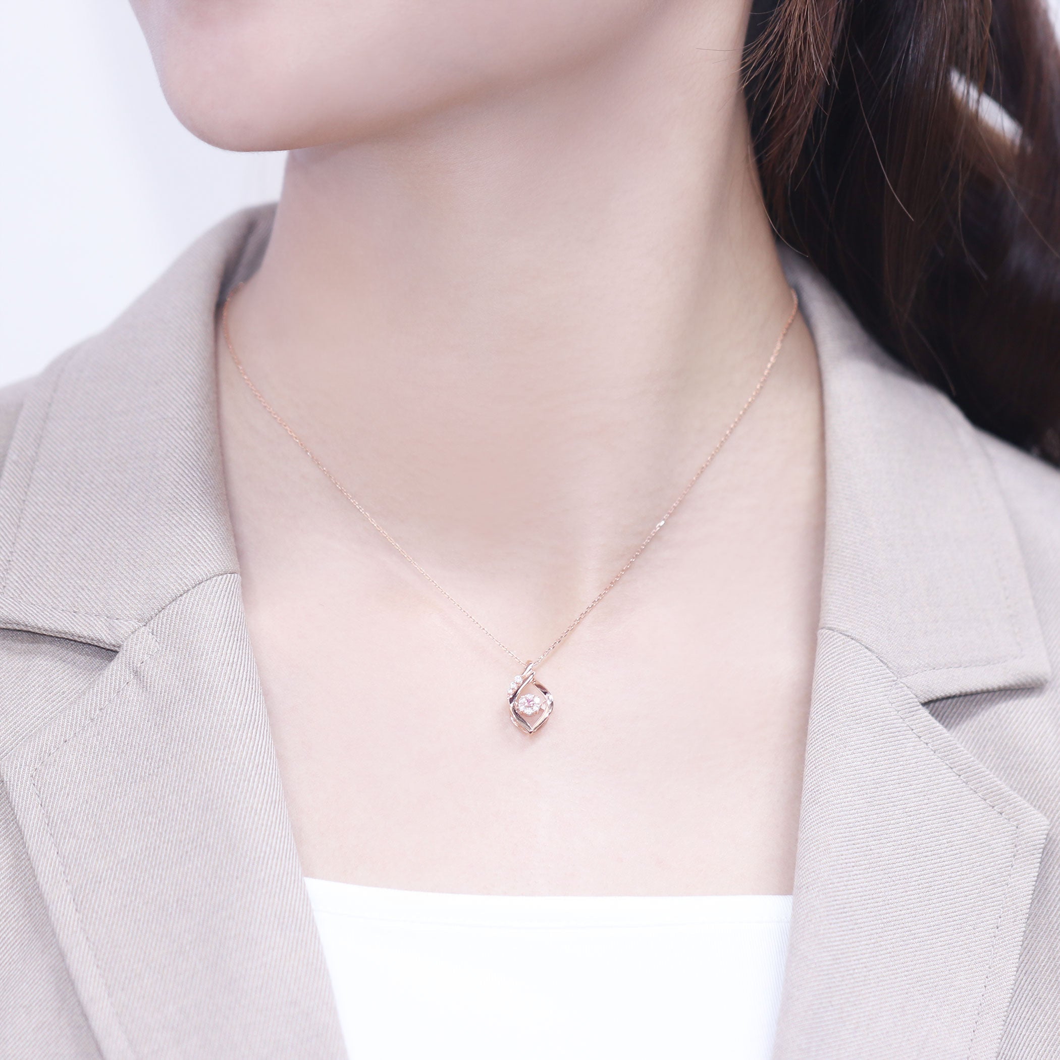 10月誕生石 シルバー ピンクゴールドメッキ ピンクトルマリン