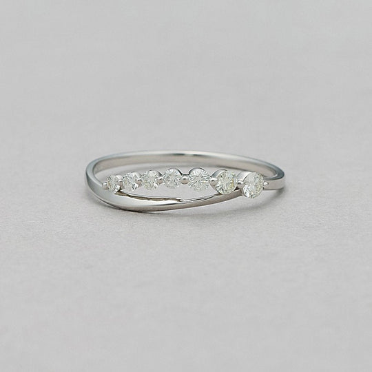 プラチナ ダイヤモンド リング<鑑別カード/スコープ付>