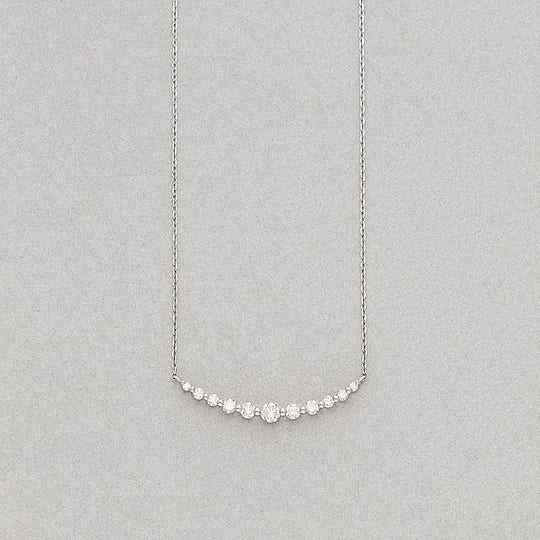 プラチナ ダイヤモンド ネックレス（0.30ct）