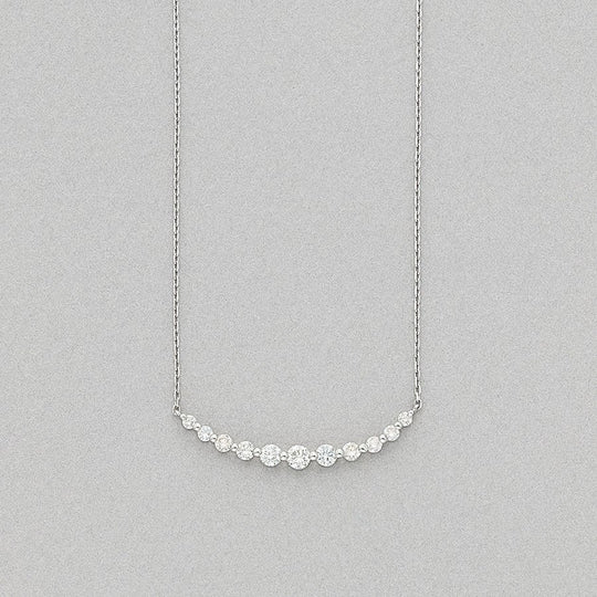 プラチナ ダイヤモンド ネックレス（0.50ct）
