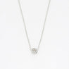 【WEB限定】K18 ホワイトゴールド ダイヤモンド ネックレス（0.12ct） ミルフローラ(Milluflora)公式通販サイト