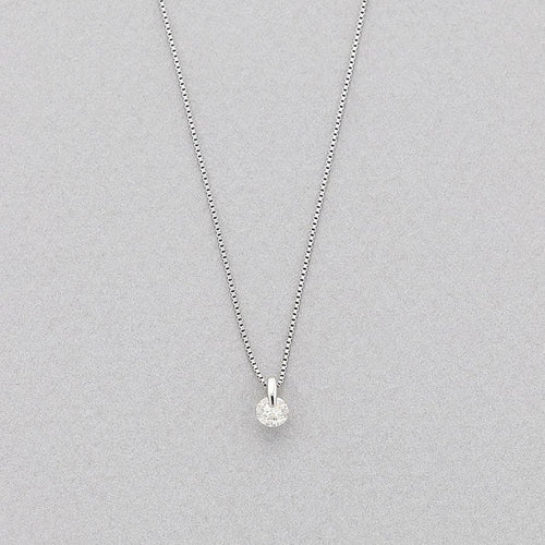 プラチナ ダイヤモンド ネックレス（0.15ct） ミルフローラ(Milluflora)公式通販サイト