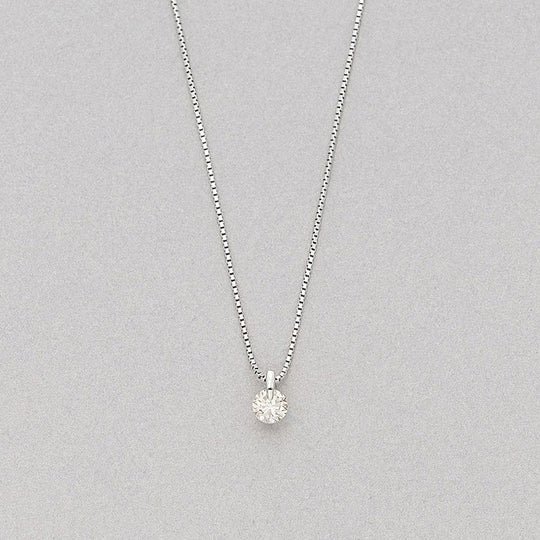 プラチナ ダイヤモンド ネックレス（0.30ct）