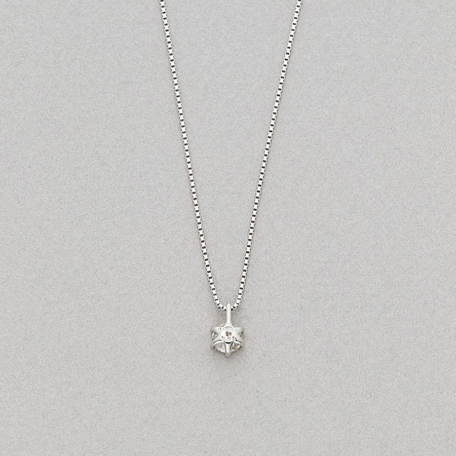 プラチナ ダイヤモンド ネックレス（0.30ct）