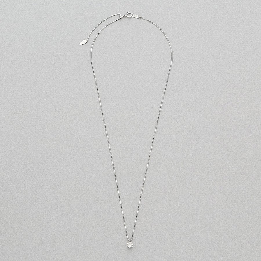 プラチナ ダイヤモンド ネックレス（0.30ct）