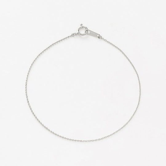 K18 ホワイトゴールド ブレスレット